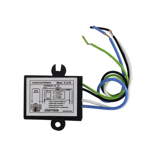 Chave eletrônica de partida 1cv modelo V3.15