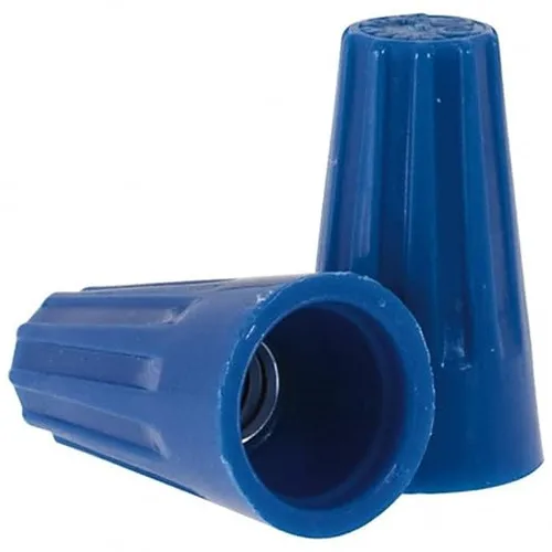 Conectores de Torção Emenda 0,5 a 2,5mm² para Fios e Cabo - Azul G20