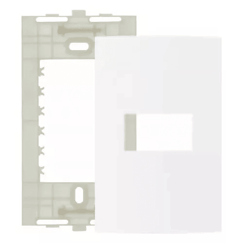 Conjunto Interruptor Simples Com Luz 10a 250v 4x2 Margirius