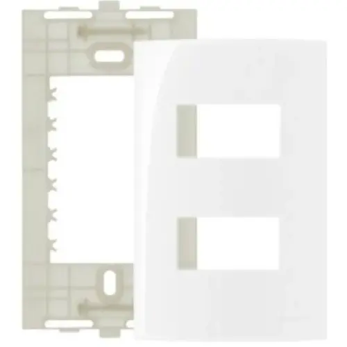 Conjunto MarGirius Sleek 2 Interruptores Paralelos separados 10A
