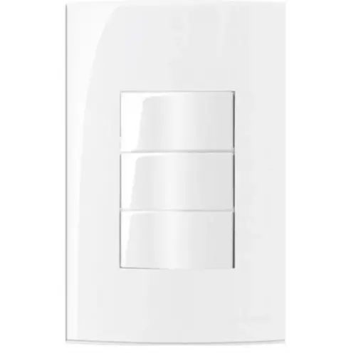 Conjunto Sleek 2 interruptores simples + 1 interruptor paralelo MarGirius 