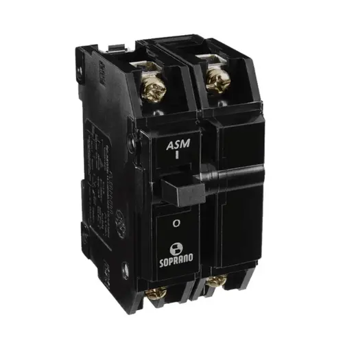 Disjuntor Bifasico Bipolar 50A NEMA - Soprano 