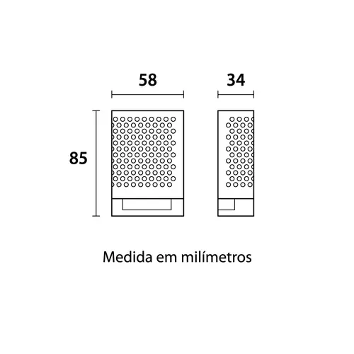 Fonte 12V/3A para Fita de LED - 36W Blumenau