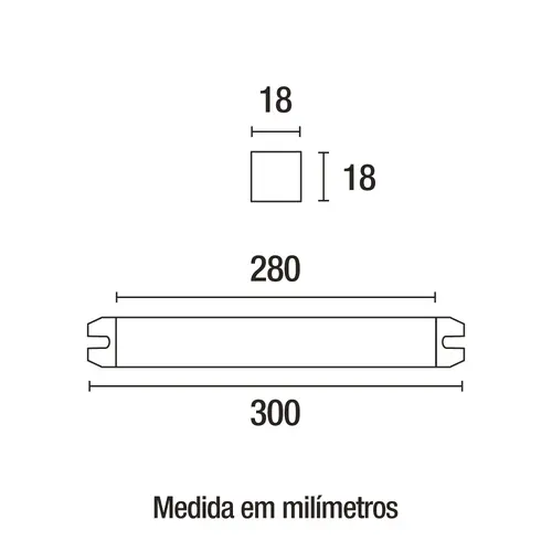 Fonte Slim 36W 12V/3A Bivolt p/ Fita de LED Blumenau