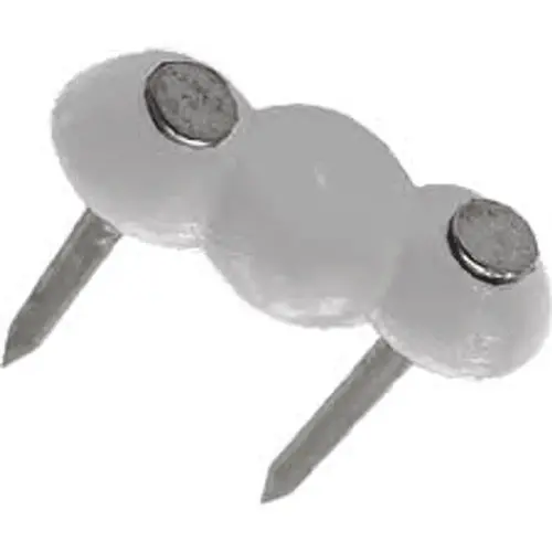 Grampo Miguelao 0,5mm A 1,5mm C/ Prego Branco - Ribeiro