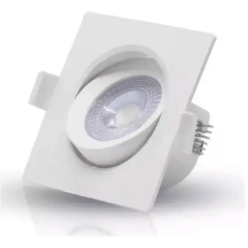 Luminária Spot Led Par30 Quadrada 12w 960Lm 6500k Luz Branco Frio - INTRAL