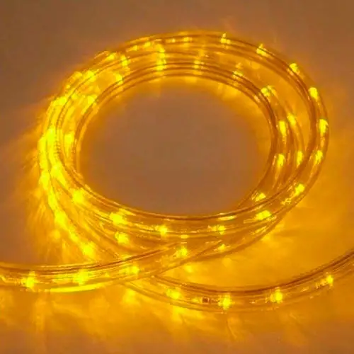 Mangueira Decorativa Led 220v Amarela - (Por metro)