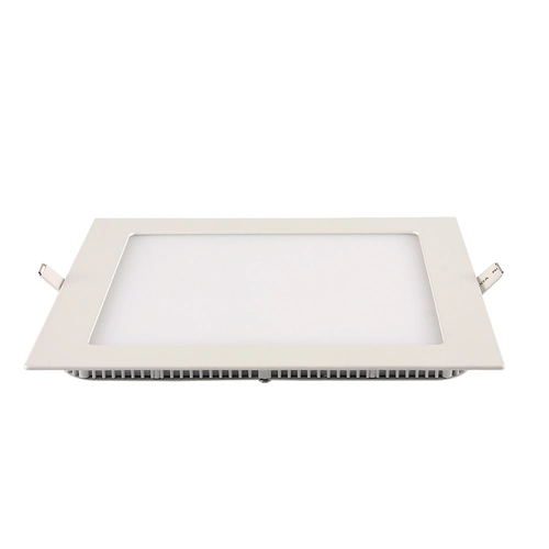 Painel LED Embutir Quadrado Alumínio 18W 3.000K - Branco Blumenau