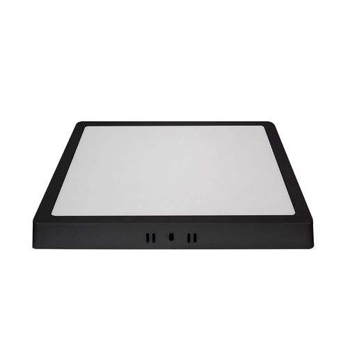 Painel LED Sobrepor Quadrado Alumínio 24W 6.500K - Preto Blumenau