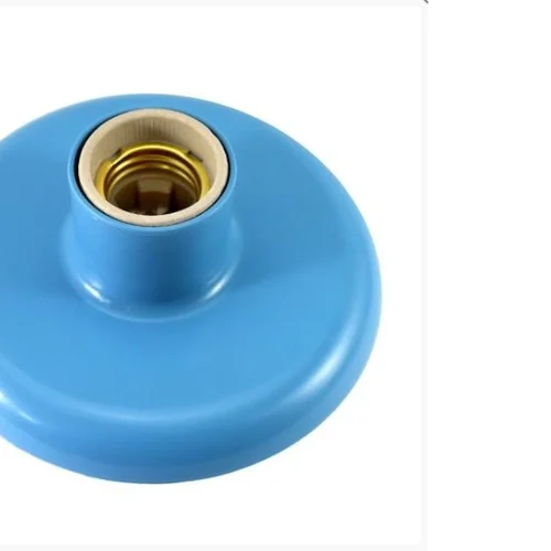 Plafon plástico com soquete porc E-27  BETEL - Verde