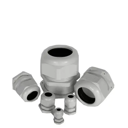 Prensa Cabo Cinza Rosca Longa PG25L SIBRATEC