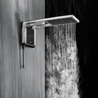 Chuveiro Acqua Storm Ultra Black Cromado 7800W 200V Lorenzett - imagem 2