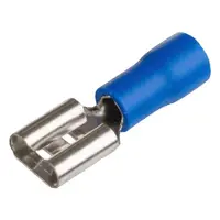 Terminal Pré Isolado Fêmea 1,5-2,5mm Azul G20 - imagem 1