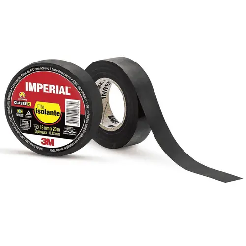 Fita Isolante Preta Imperial