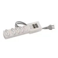 Filtro de linha Branco – Cabo 1.5m – MG-3001 Margirius - imagem 1