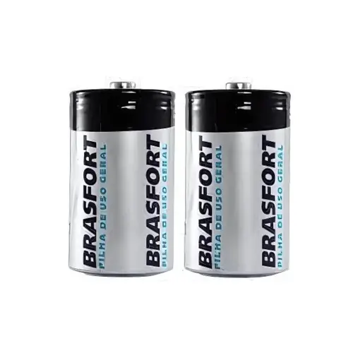 Pilha Uso Geral 2 Unidades - Brasfort