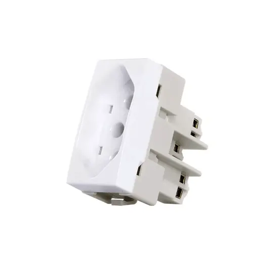 Módulo Tomada 2P+T 10A Sleek Margirius