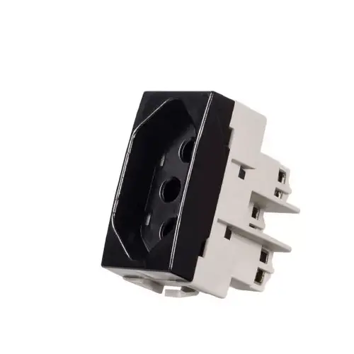 Módulo Tomada 2P+T 20A 250V Ebony Clean Margirius