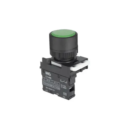 Botão faceado simples sem visor Margirius