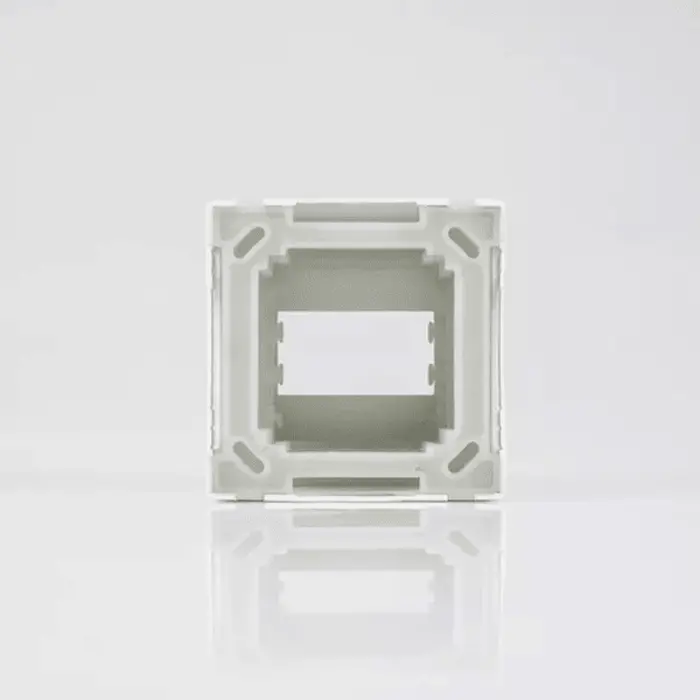 Caixa Sobrepor 75x75mm 1 posto Sleek Margirius