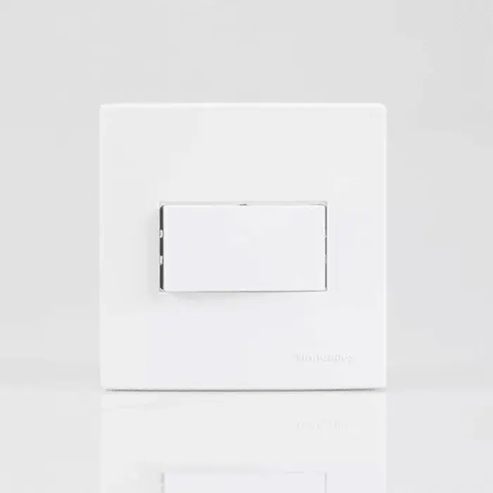 Caixa Sobrepor 75x75mm 1 interruptor simples Sleek Margirius