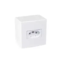 Caixa Sobrepor 75x75 1 Tomada 20A Sleek Margirius - imagem 1