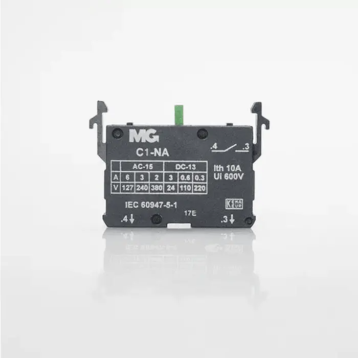 Bloco de contato 1NA (Normalmente aberto) Margirius