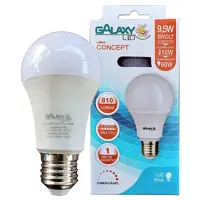 Lâmpada LED 9,5W Bulbo Dimerizável 3000K Branco Quente Galaxy - imagem 1