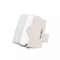 Módulo Interruptor Duplo Simples 10A 250v Sleek Margirius - imagem 1