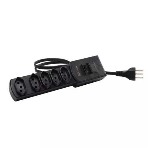 Filtro de linha Preto – Cabo 1.5m – MG-3001 Margirius