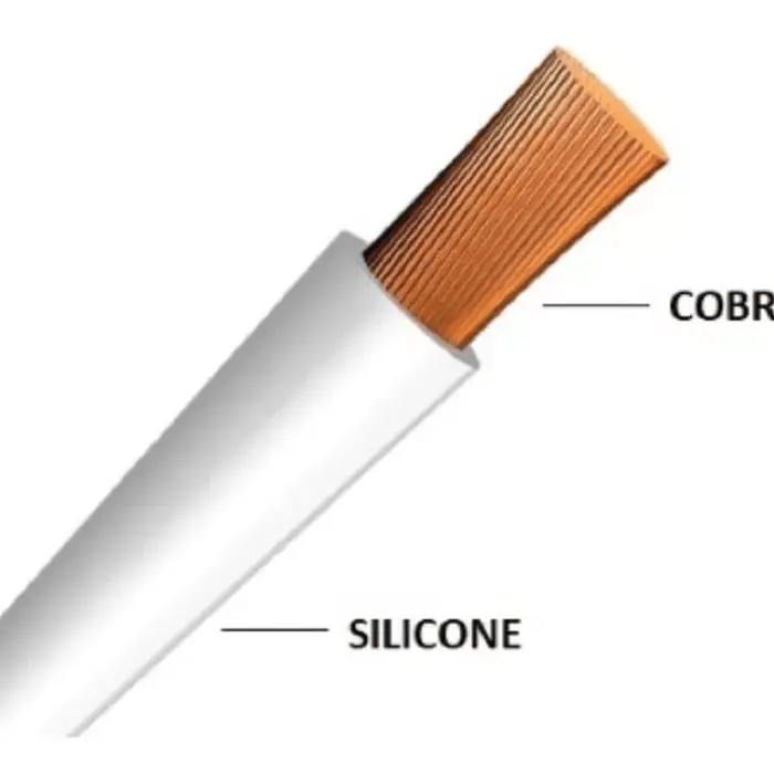 Fio Cabo Alta Temperatura Silicone 200º- 2,5 Mm (Por Metro)