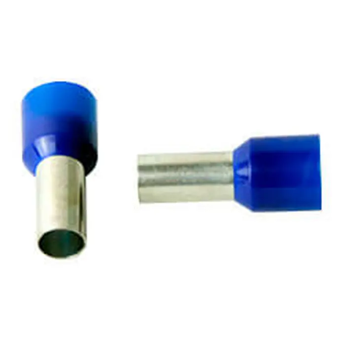 Terminal Tubo 16mm Azul Lukma