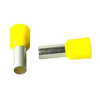 Terminal Tubo 25mm Amarelo Lukma  - imagem 1