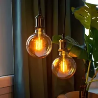 Lâmpada LED Filamento G95 4W 2.400K - Blumenau - imagem 1