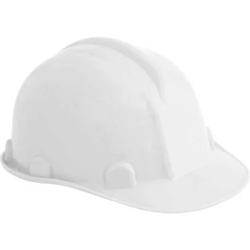 Capacete branco, com aba frontal, VONDER
