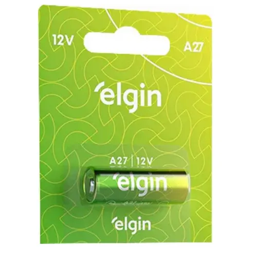Pilha Alcalina A27 12V para Controle Elgin