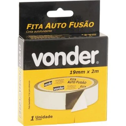 Fita autofusão, 19 mm x 2 m, VONDER