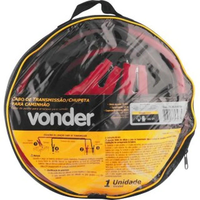 Cabo de transmissão/chupeta para caminhão, 25 mm x 3,5 m, VONDER