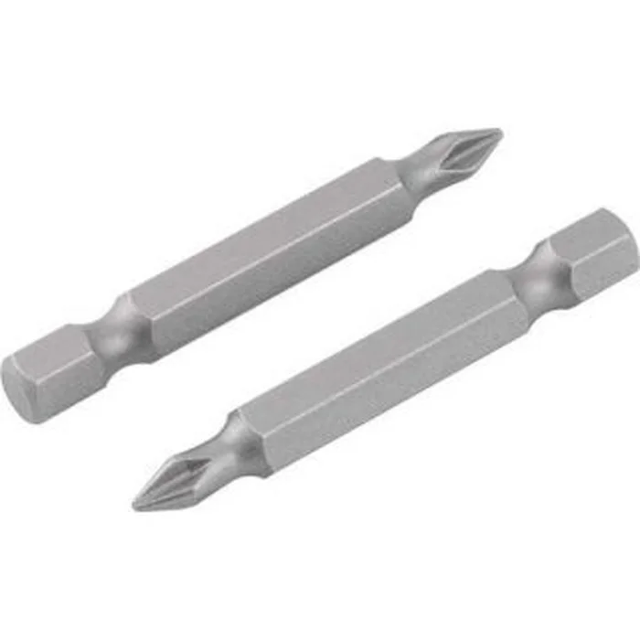 Bits/ponteira phillips S2, encaixe 1/4", nº 2, 1/4" x 50 mm, com 2 peças, VONDER