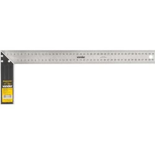 Esquadro para carpinteiro 16", com cabo de alumínio, VONDER