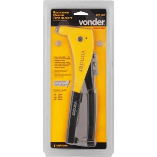 Rebitador manual, tipo alicate, RM 100, VONDER