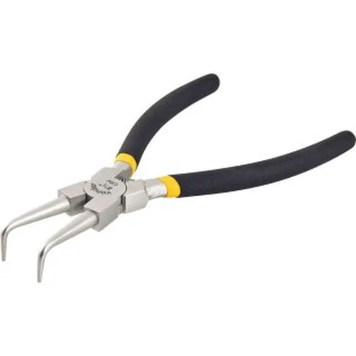 Alicate para Anéis Interno, Bico Curvo, 8.1/2", VONDER
