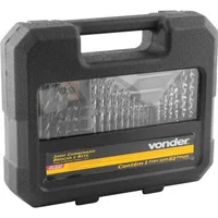 Jogo combinado, brocas e bits, com 82 peças, VONDER - imagem 2