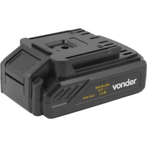 Parafusadeira/furadeira a bateria, 12 V, fonte de carregamento bivolt automática, PFV 012 VONDER
