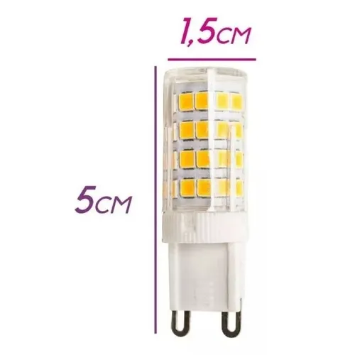 Lampada LED G9 5W Bivolt  Galaxy