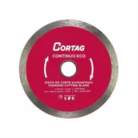 Disco de Corte Diamantado Liso 110mm Continuo Eco - Cortag - imagem 1