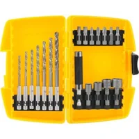 Jogo combinado, brocas e bits, com 19 peças, VONDER - imagem 1