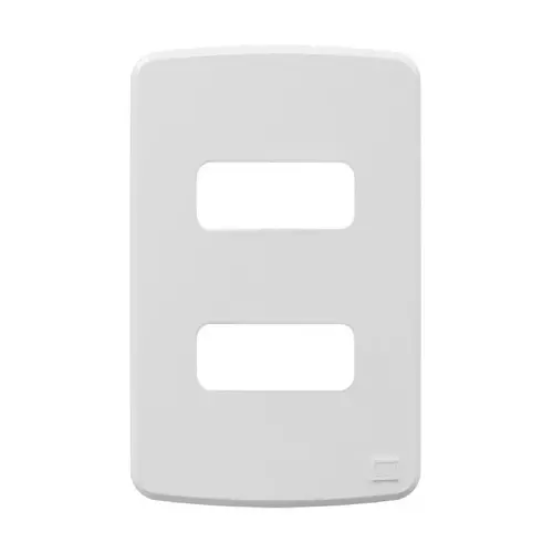 Placa 4X2 com Suporte 2 Posições Compose Branco - WEG