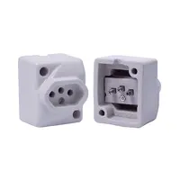 Tomada Porcelana Padrão 25A 2P+T -  G20 - imagem 1