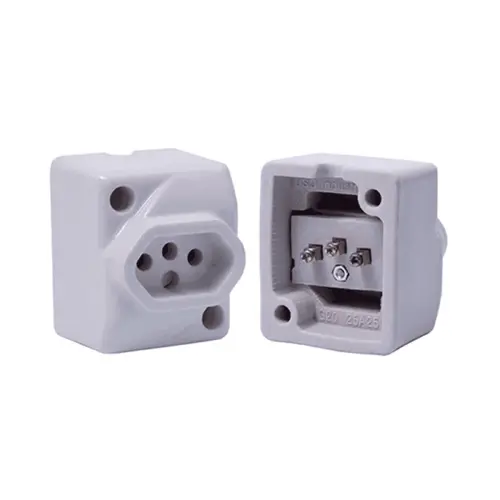 Tomada Porcelana Padrão 25A 2P+T -  G20